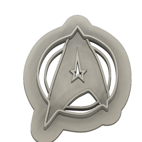 3D Model to Print Your Own Star Trek Insignia Cookie Cutter DIGITAL FILE ONLY