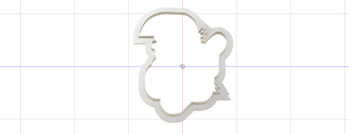 3D Model to Print Your Own Cookie Cutter Inspired by 80s Alien Life Form DIGITAL FILE