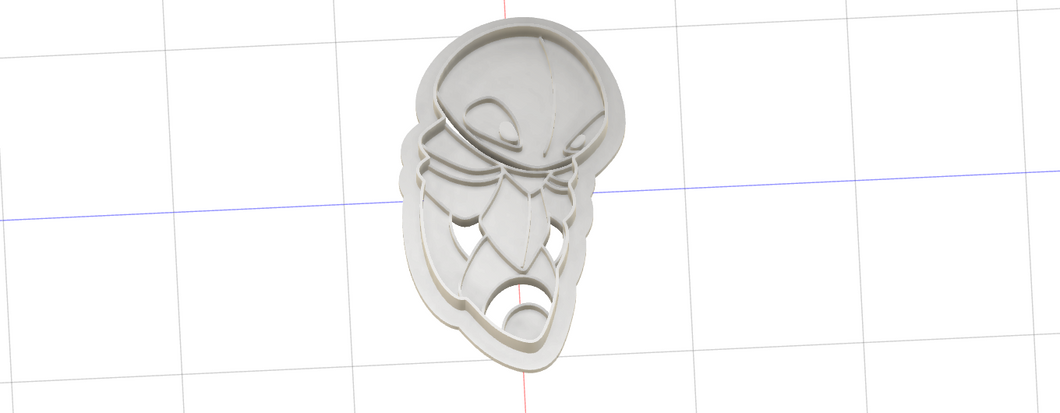 3D Model to Print Your Own Cookie Cutter Inspired by Pokemon Cocoona DIGITAL FILE