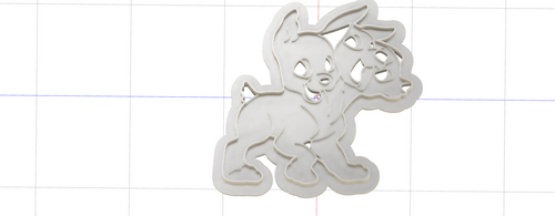 3D Model to Print Your Own Chibi Cerberus Pup Cookie Cutter DIGITAL FILE ONLY