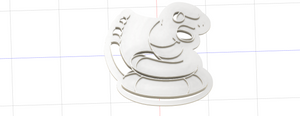 3D Model to Print Your Own Cookie Cutter Inspired by Pokemon Ekans DIGITAL FILE