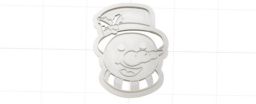 3D Model to Print Your Own Frosty the Snowman Cookie Cutter DIGITAL FILE ONLY