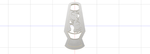 3D Model to Print Your Own Ghost Lava Lamp Cookie Cutter DIGITAL FILE ONLY