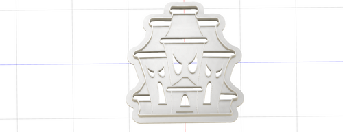 3D Model to Print Your Own Haunted Mansion Cookie Cutter DIGITAL FILE ONLY