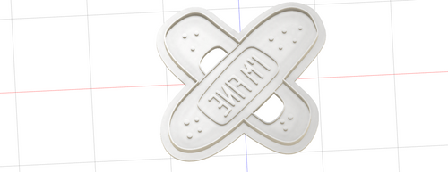 3D Model to Print Your Own I'm Fine Cookie Cutter DIGITAL FILE ONLY