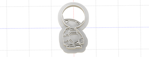 3D Model to Print Your Own Cookie Cutter Inspired by Hitchhikers Guide to the Galaxy Marvin the Paranoid Android DIGITAL FILE ONLY