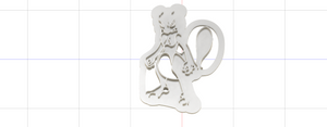 3D Model to Print Your Own Cookie Cutter Inspired by Pokemon Mew Two DIGITAL FILE