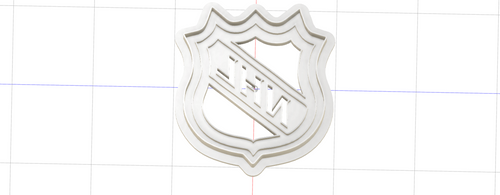 3D Printed Cookie Cutter Inspired by NHL Logo