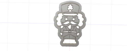 3D Printed Nutcracker Cookie Cutter