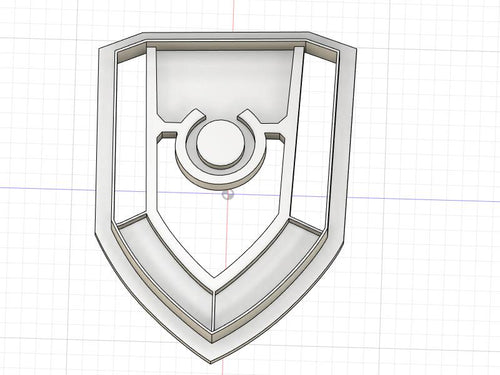 3D Model to Print Your Own Rising Shield Hero Shield  Cutter DIGITAL FILE ONLY