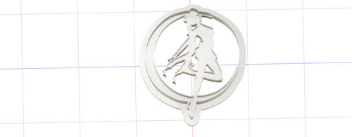 3D Model to Print Your Own Sailor Moon Silhouette Cookie Cutter DIGITAL FILE ONLY