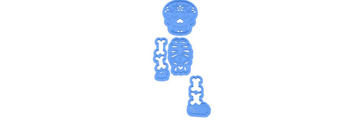 3D Model to Print Your Own Skeleton Set Cookie Cutters DIGITAL FILE ONLY