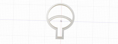 3D Model to Print Your Own Naruto Uchiha Clan Crest Cookie Cutter DIGITAL FILE ONLY