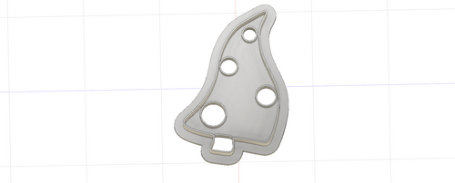 3D Model to Print Your Own Wavy Christmas Tree Cookie Cutter DIGITAL FILE ONLY