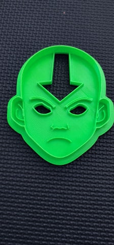 Set of 4 3D Printed Avatar the Last Air Bender Inspired Cookie Cutter