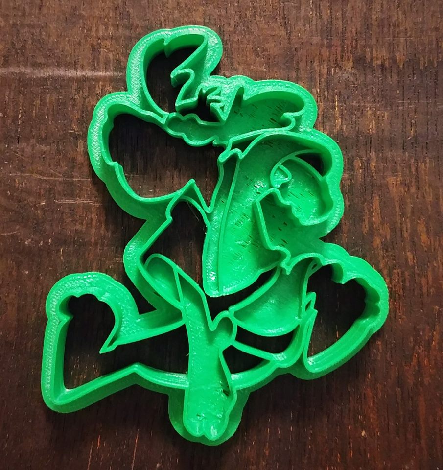 3D Printed Cookie Cutter Inspired by Hanna-Barberra Hong Kong Phooey