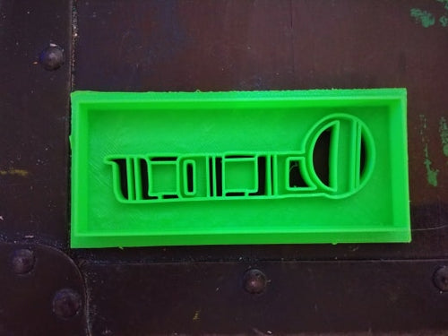 3D Printed Cookie Cutter Inspired by 1940 Olds Grill Emblem