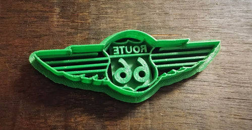 3D Printed Cookie Cutter Route 66