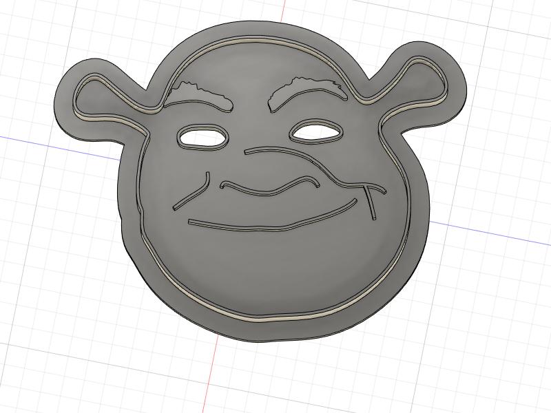 shrek cookie cutter logo