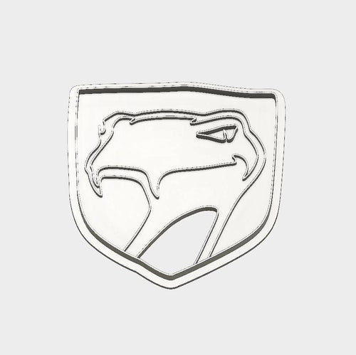 3D Model to Print Your Own Dodge Viper Sneaky Pete Emblem Cookie Cutter DIGITAL FILE ONLY