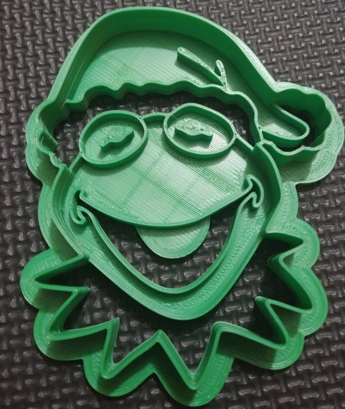 3D Printed Cookie Cutter Inspired by Christmas Kermit the Frog – Doughboy's  Attic